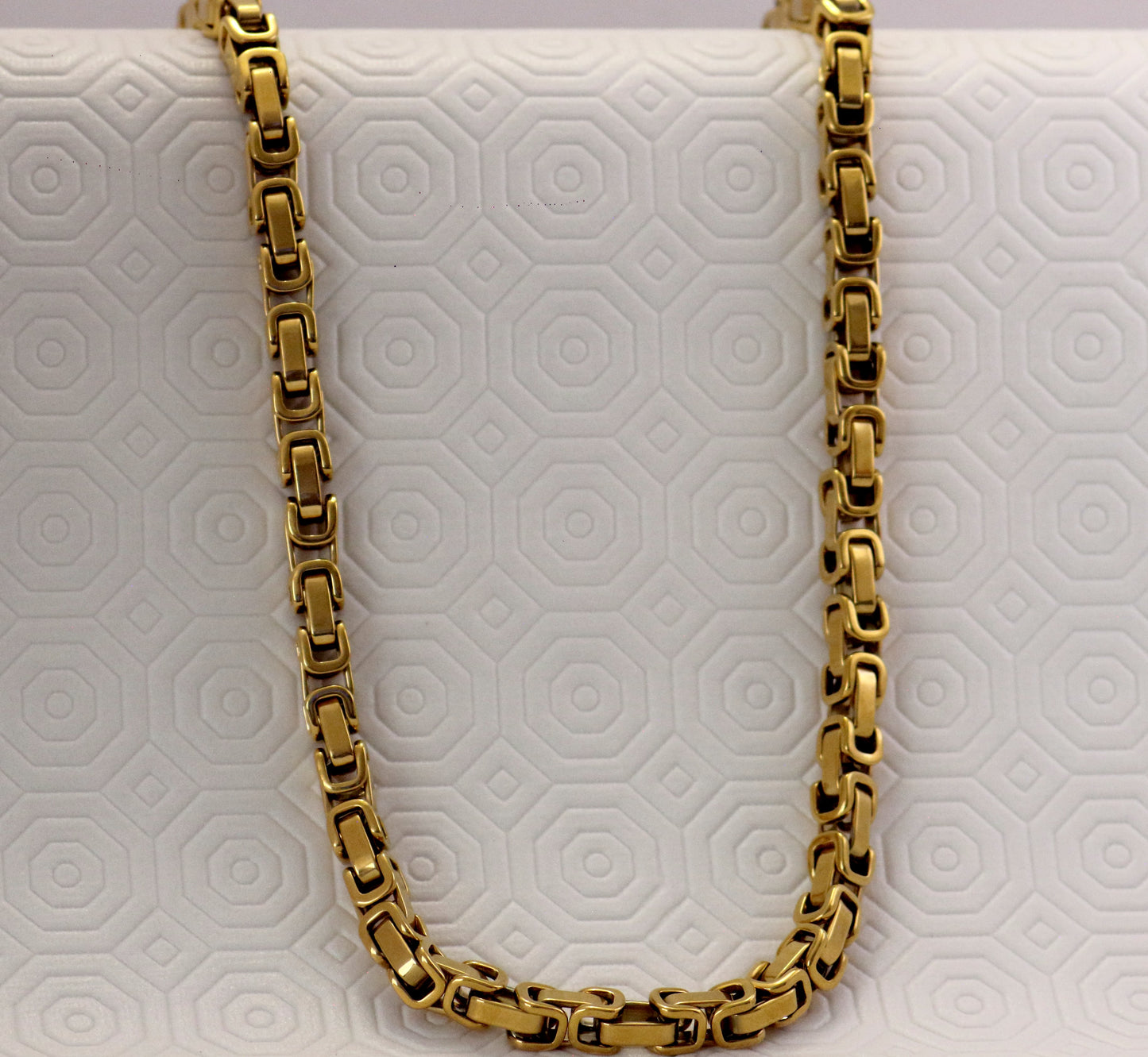 Cadena Rustica Hombre 8mm 65cm GSJ070