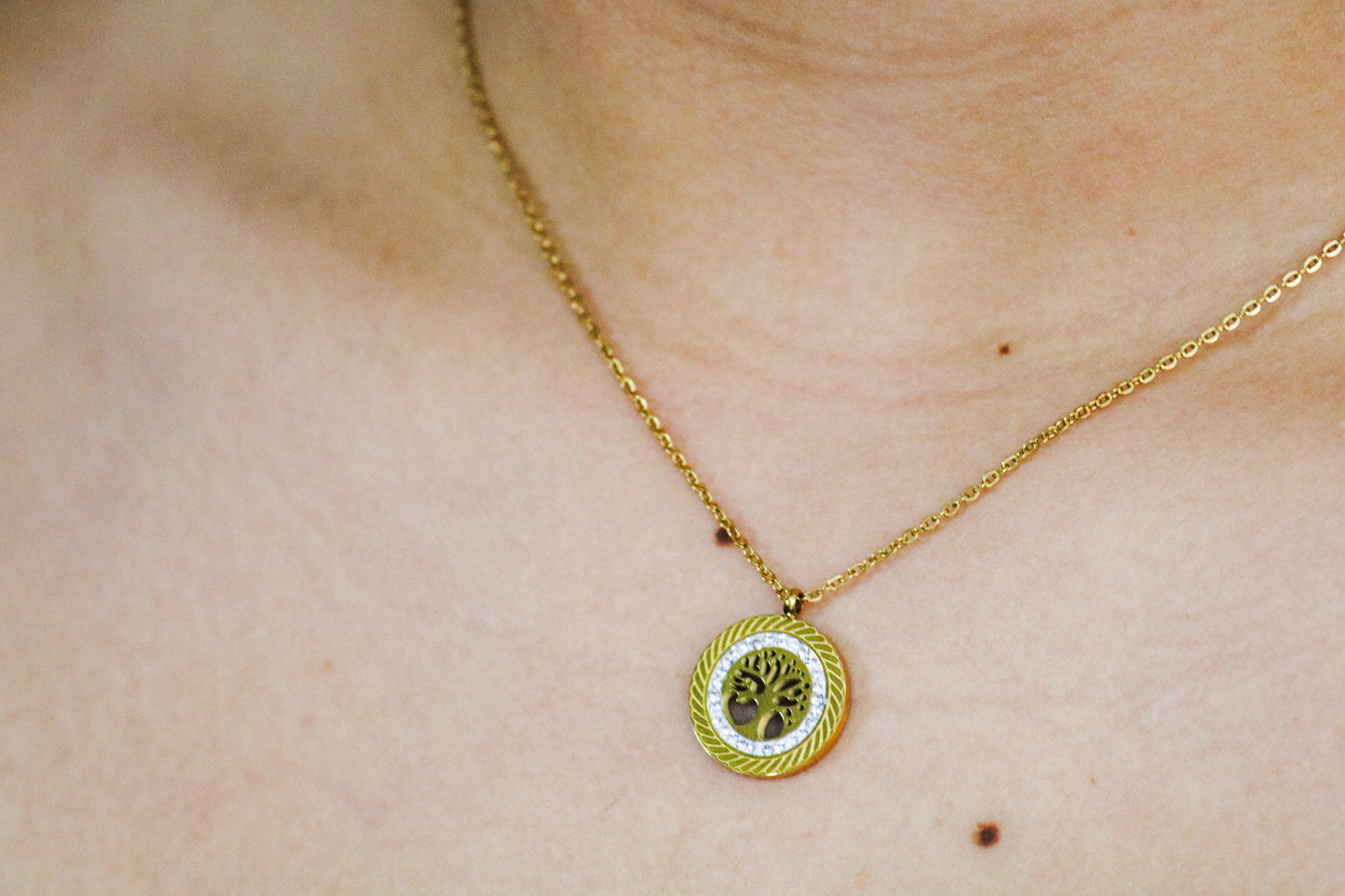 Cadena Mujer Árbol de Vida GSJ177