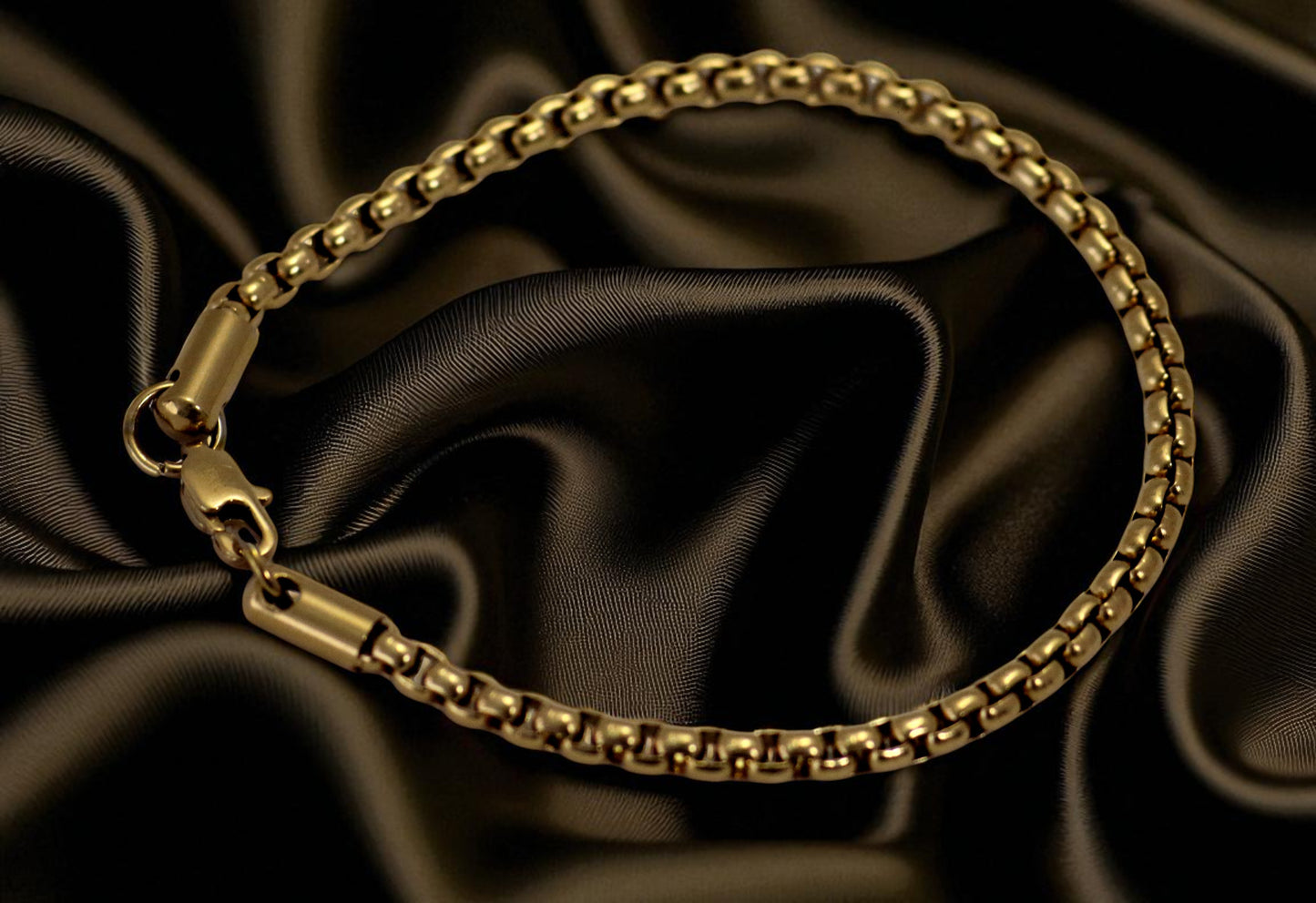 Pulsera Veneciana Hombre 4mm 20cm GSJ068
