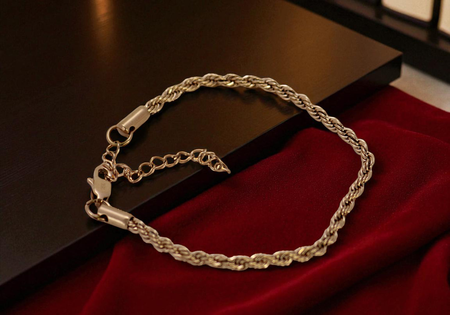 Pulsera Lazo Mujer 3mm 17cm GSJ043