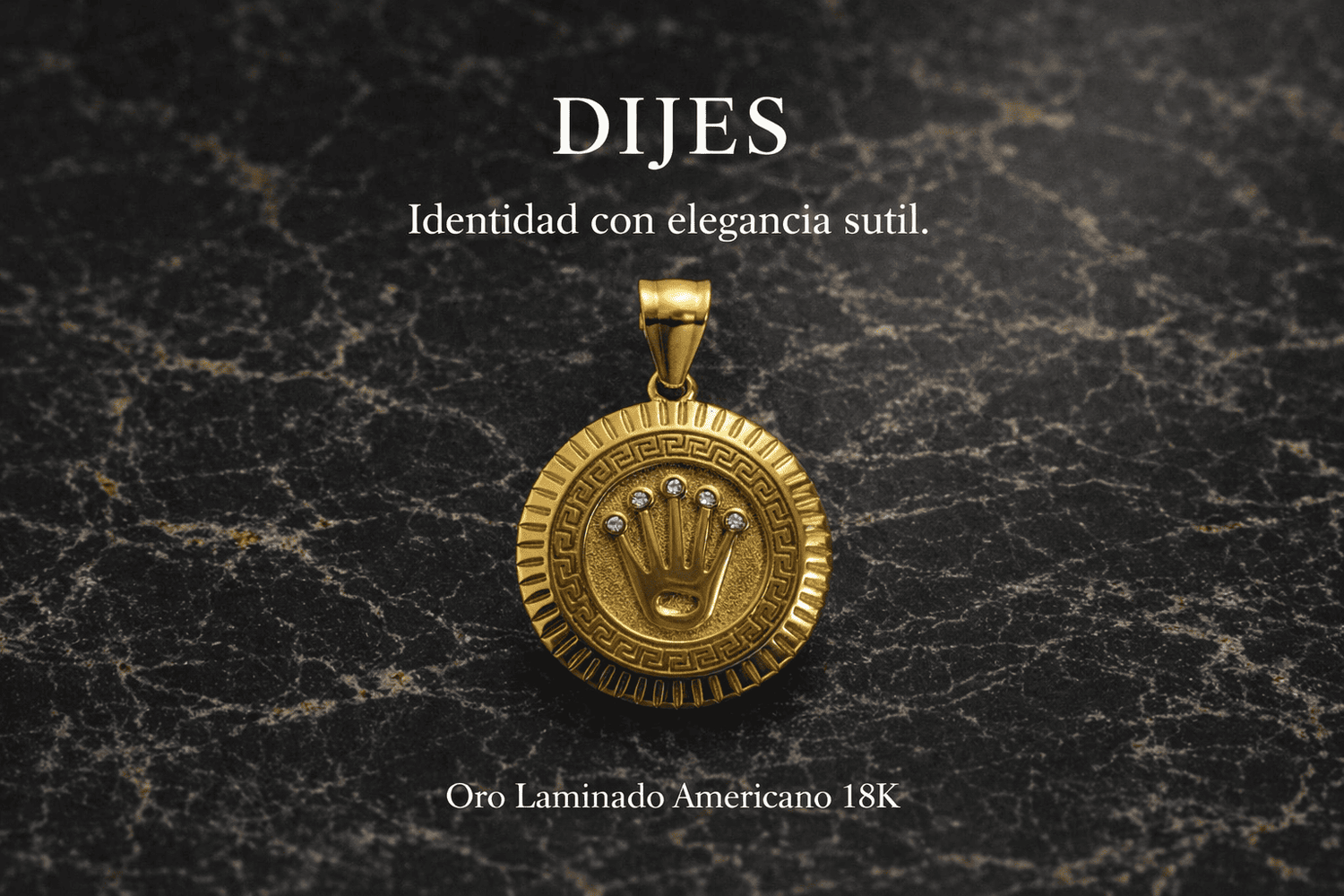Dijes en Oro Laminado 18K | Golden’s Joyería