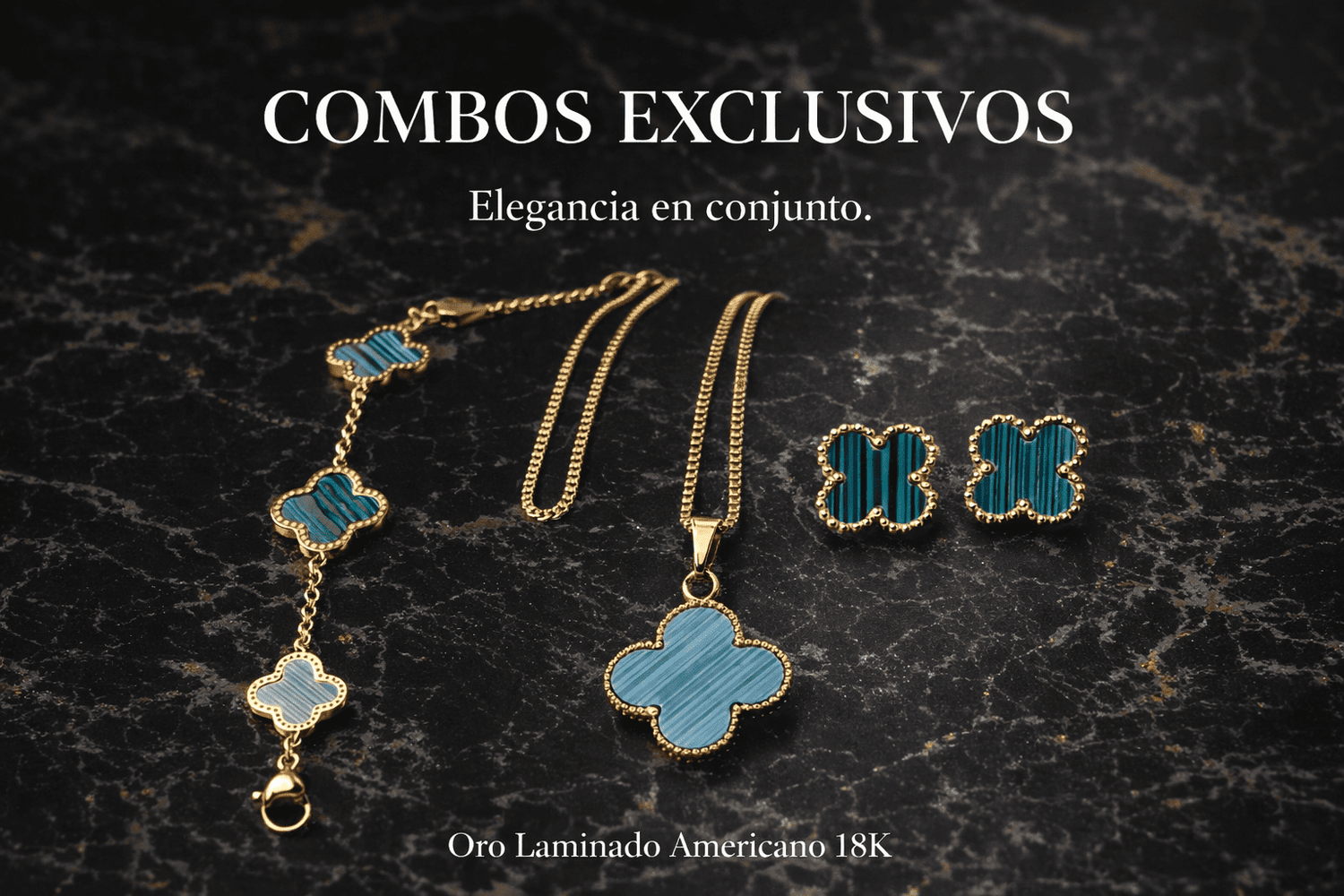 Combos Exclusivos en Oro Laminado 18K | Golden’s Joyería