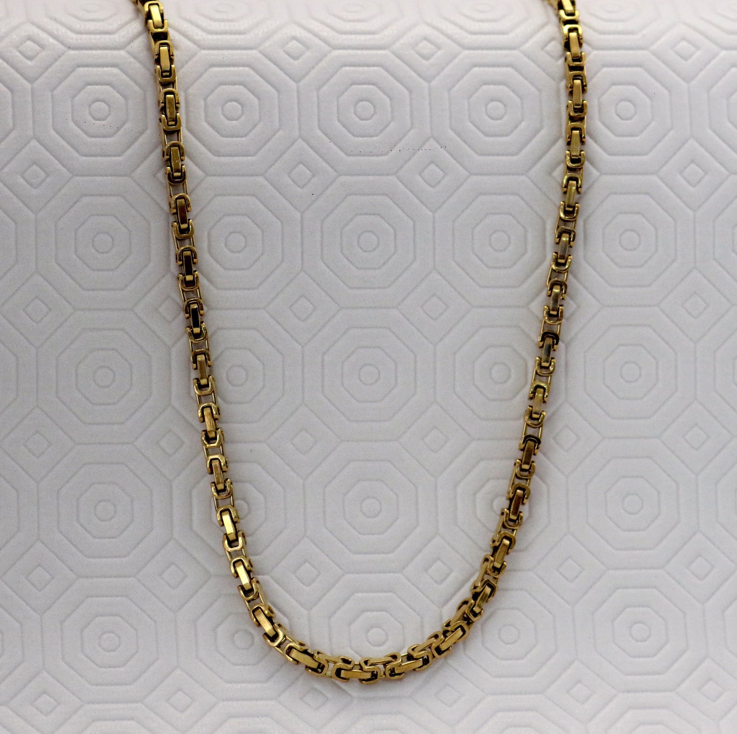 Cadena Rustica Hombre 4mm 65cm GSJ074