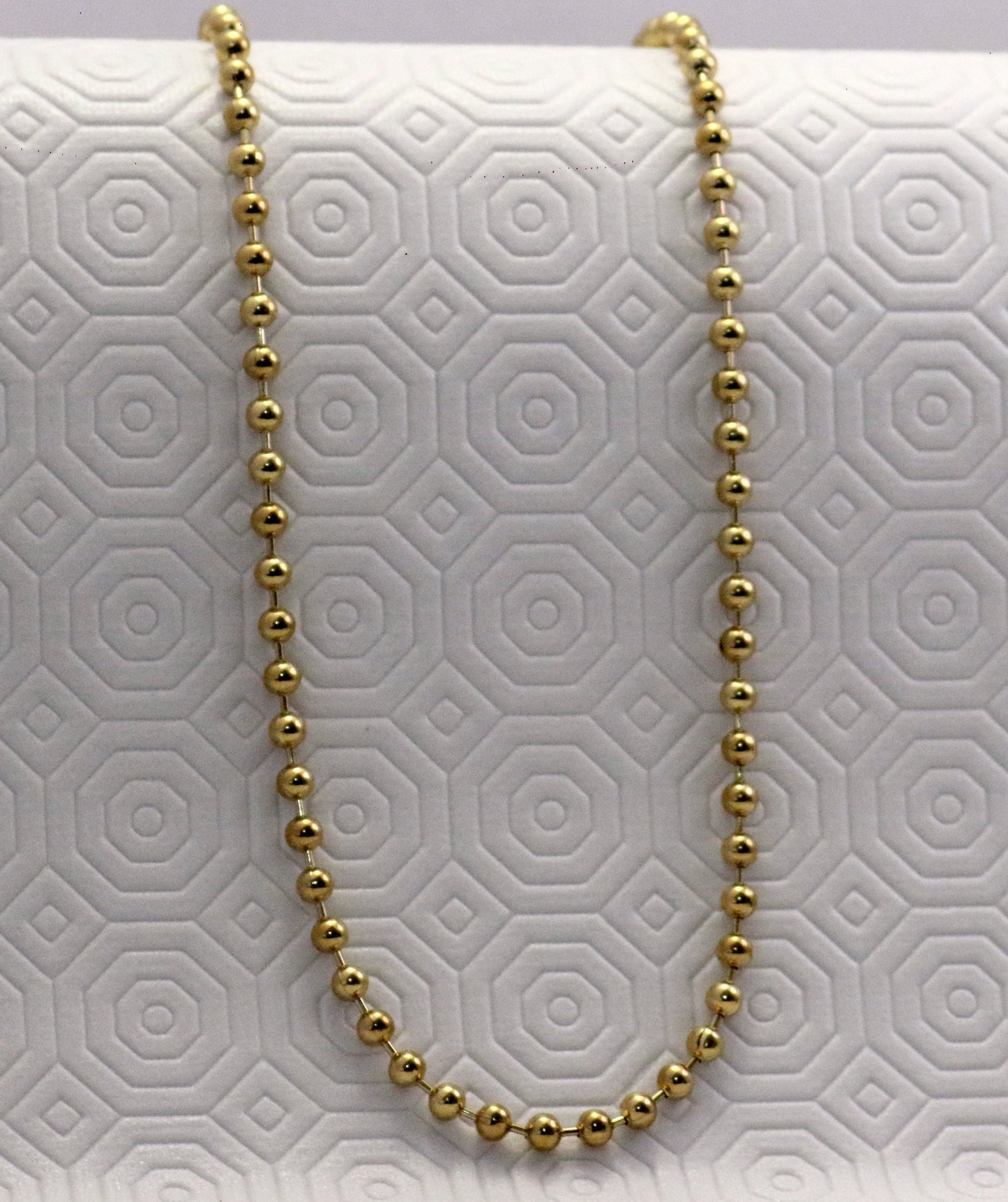 Cadena Militar Hombre 3mm 60cm GSJ093