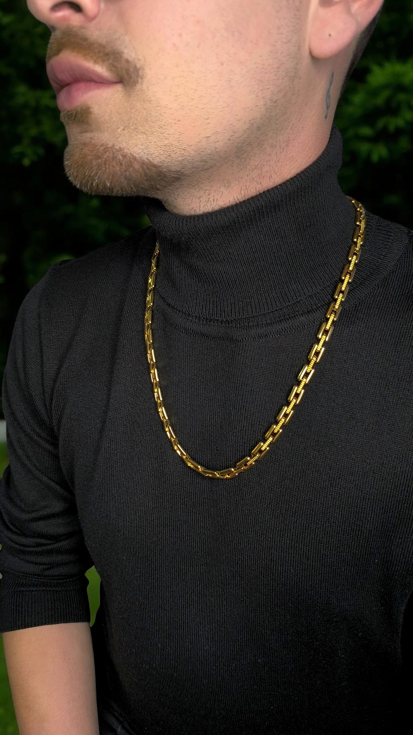 Cadena Eslabón Hombre 8mm 65cm GSJ107