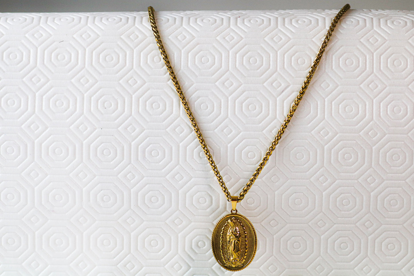 Cadena Trigo Hombre Virgen Guada GSJ168