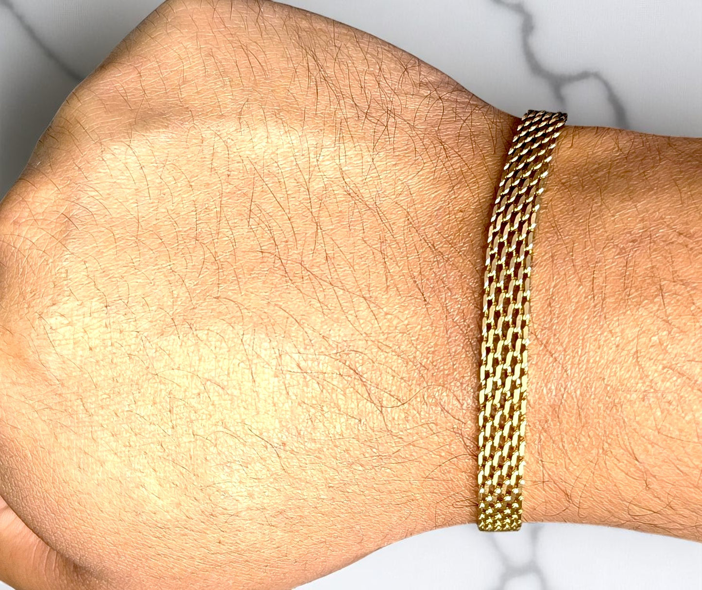 Pulsera Chinesca Hombre 6mm 20cm GSJ057