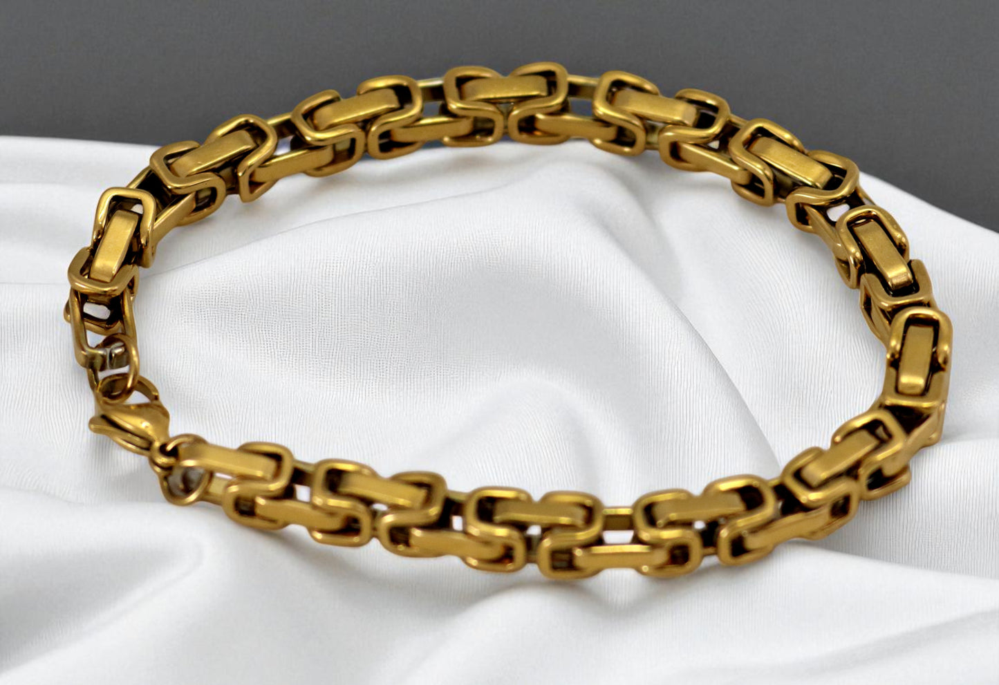 Pulsera Rustica Hombre 6mm 20cm GSJ071