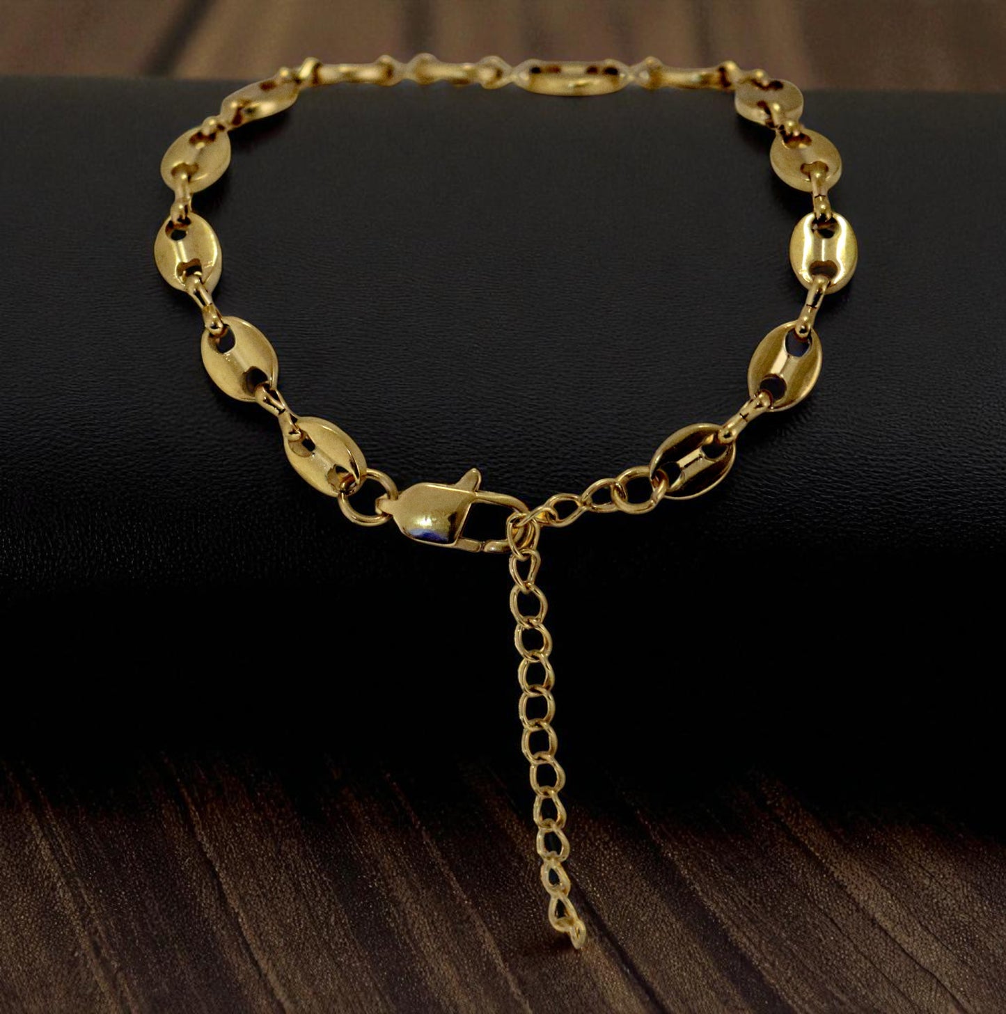 Pulsera Grano de Café M 5.5m 17cm GSJ033