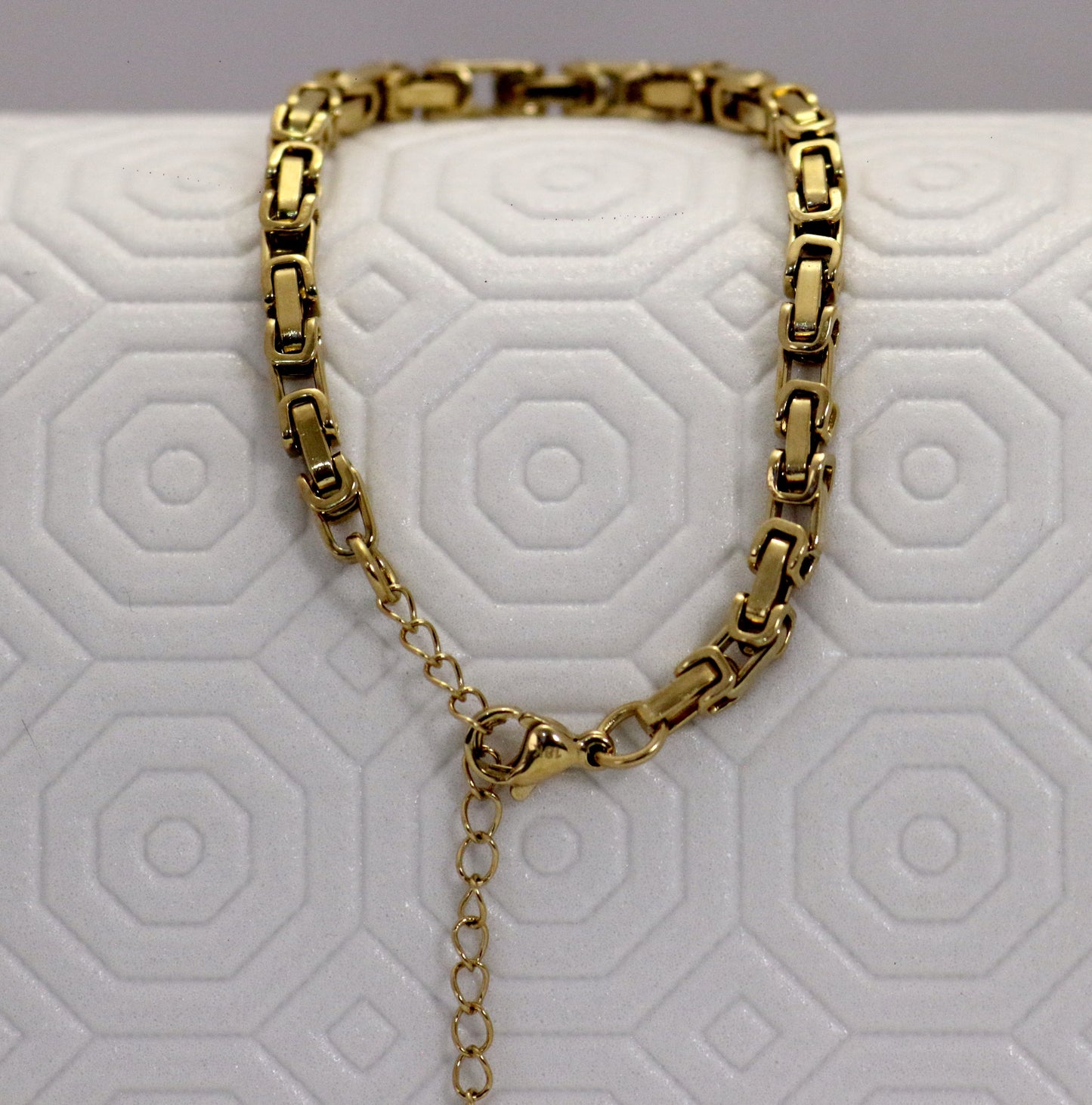 Pulsera Rustica Mujer 4mm 17cm GSJ073