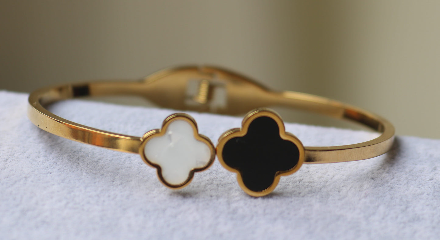Pulsera VC trébol doble mujer GSJ203
