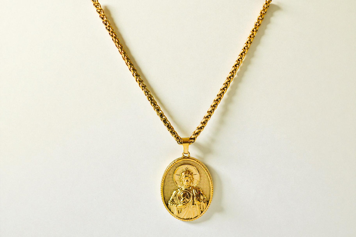 Cadena Trigo Hombre Dije San JudasGSJ170